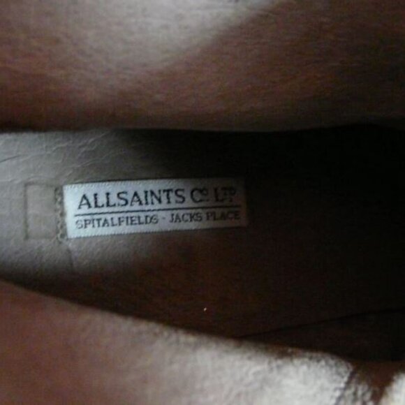 All Sai9nts Women's Dark Brown Suede Ankle Boots - Picture 2 of 8